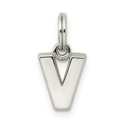 BEST PRICE PRODUCT Sterling Silver V Charm