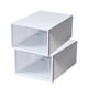 thumbnail image 4 of Cajas apilables para zapatos con frontal transparente - cajones organizadores de plástico de 12,2" x 8,27" x 4,72", ventilados y resistentes para zapatillas y tacones, 4 of 8