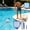 C, variant on Pool Skimmer Net with Pole Heavy Duty Swimming Leaf Rake Cleaning Tool with Nylon Mesh Net Bag for Fast Cleaning Ponds, Hot Tub, and Spas, Pool Cleaner Supplies and Accessories B