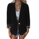 thumbnail image 1 of Chaqueta de oficina de mujer casual de leopardo de manga larga para trabajar chaqueta de cuello de solapa frontal abierta, 1 of 5