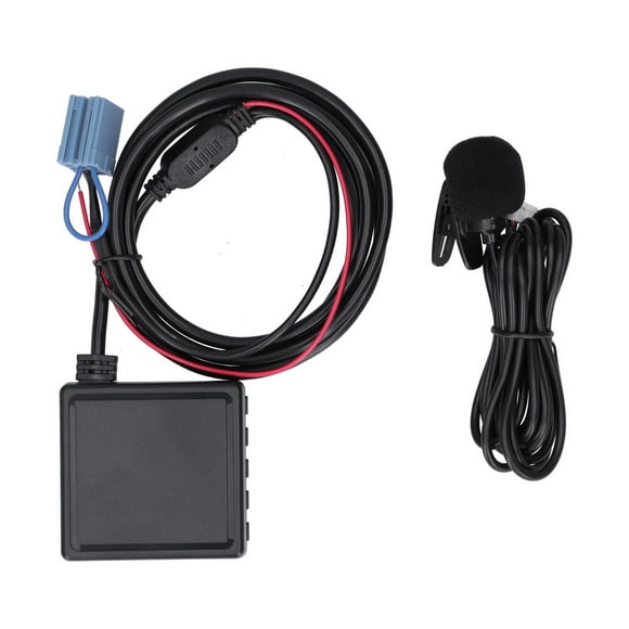 Music Adapter Cable,Car Wireless AUX Bluetooth Bluetooth Audio Adapter Microphone Adapter User-Friendly Design