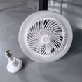 thumbnail image 3 of Compact E27 Ceiling Fan Light with Remote Control for Efficient Air Circulation, 3 of 11