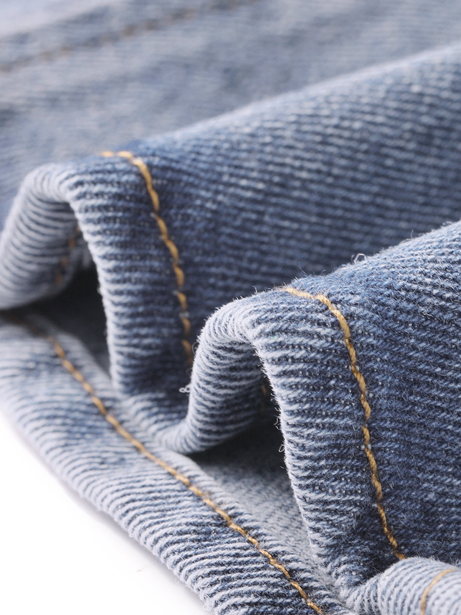 DARING DIVA Women's Plus Size Button Down V Neck Sleeveless Jean Waistcoat 4X Gray Blue