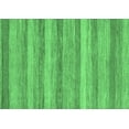 thumbnail image 1 of Ahgly Company Indoor Rectangle Abstract Emerald Green Modern Area Rugs, 2' x 4', 1 of 4