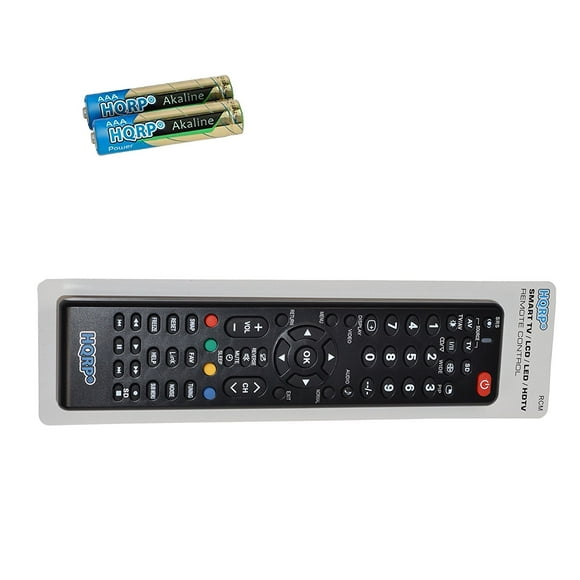 HQRP TV Remote Control for Panasonic TH-65PF12UK TH-65PF9UK TH-65PHD7UY TH-65PHD8UK TH-65PX600U TH-65PZ750U LCD LED HD Smart TV 1080p 3D Ultra 4K Plasma