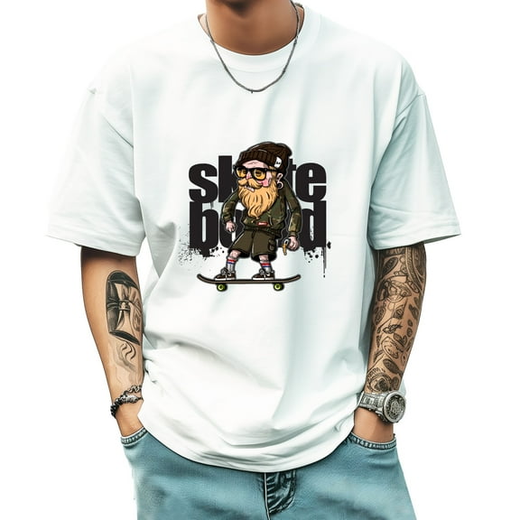 Men's Short Sleeve Graphic T shirt Collection Summer New Trend Sports Shirt Select