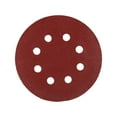 thumbnail image 2 of Lishi Disques de Ponçage Rouge 125mm, 8 Trous, Papier Sable 150, 2 of 3