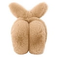 thumbnail image 2 of Kids Winter Earmuff Cute Plush Winter Ear Warmers, Khaki, 2 of 4