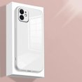 thumbnail image 3 of Soft Silicone Frame Phone Case For iPhone 15 14 13 12 Mini 11 Pro XS Max XR X SE 2022 2020 8 7 Plus Toughened Glass Back Cover, 3 of 5