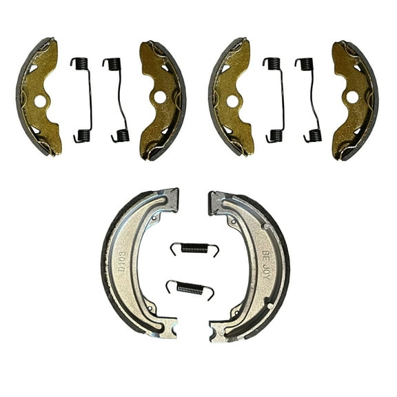 Factory Spec, Front & Rear Brake Shoes for Honda Recon 250 2x4 TRX250TE, TRX250TM & TRX250 fits 1997-2022 models