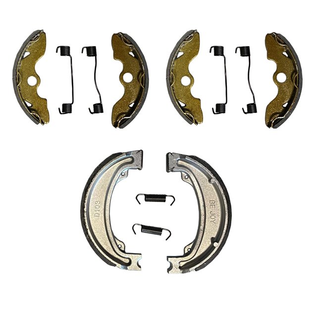 Front & Rear Brake Shoes For Honda TRX250 Recon 1997-2021 – Drum Brake Pads – ATV Replacement Set
