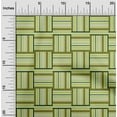 thumbnail image 2 of oneOone Rayon Light Green Fabric Geometric Quilting Supplies Print Sewing Fabric By The Yard 56 Inch Wide, 2 of 8