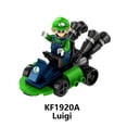 thumbnail image 4 of Juego Super Yoshi Luigi Wario Bros Película Personaje Con Mario Kart Figura De Bloque De Construcción Niños Coleccionar Plástico MOC Juguete KF6186A, 4 of 4