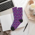 thumbnail image 6 of Vsdgher Retro 80s Style Unisex Crew Socks Lightweight Breathable Ventilation Ankle Socks, Mid-calf socks for Daily, 6 of 7