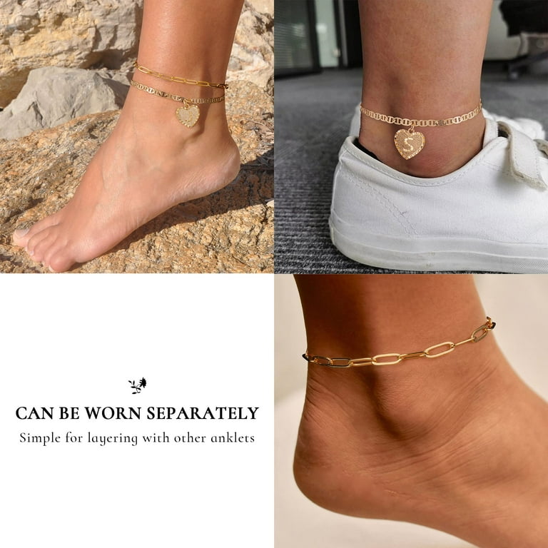 Cute ankle bracelets sale