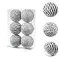 thumbnail image 6 of Sharprepublic 6 Pieces Christmas Ball Decoration Xmas Hanging Pendant Indoor Photo Props Ornament for Cabinet Office Wall Housewarming Door, 6 of 8