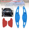 thumbnail image 1 of Steering Wheel Paddle Shifter Extension For Honda FIT VEZEL HRV Aluminium Blue, 1 of 13