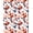 White, Pattern 4, variant on ODIKA 5x7 Machine Washable Non-Slip Area Rug, Boho Mosaic Interlacing Tile Artisan Masterful Creation High Traffic Rug, Orange, 572978