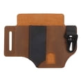 thumbnail image 2 of Funda Multiherramienta Zulema organizador de bolsillo de cuero con portalápices llavero Funda de linterna, 2 of 8
