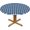 G, variant on Round Fitted Tablecloth 44 Inch, Gingham Buffalo Plaid Fitted Round Table Cover Fitted Stretch Table Cover Wipeable Table Covers Dining Table Cover for Dining, Party, Buffet, Wedding