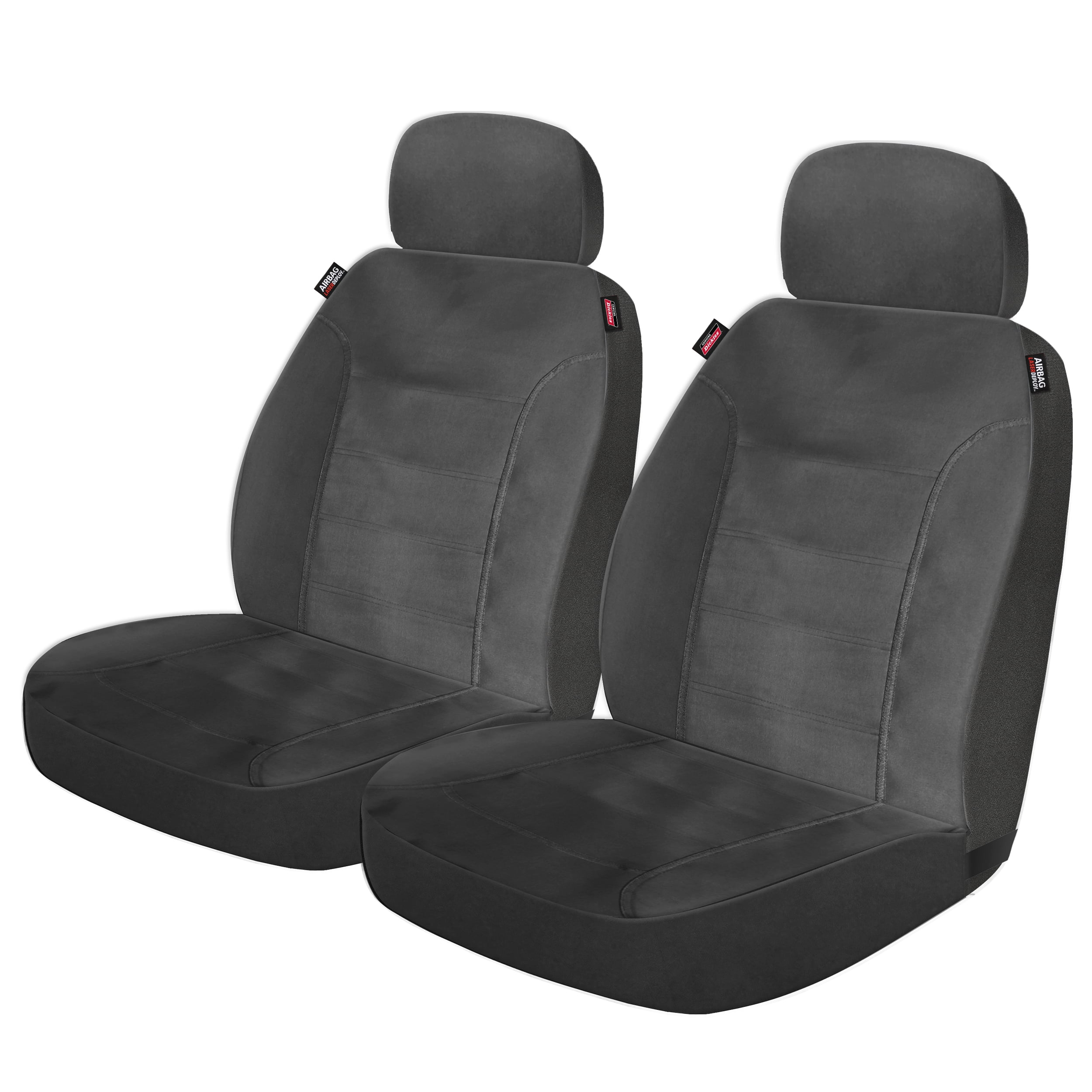 Genuine Dickies 2 Piece Durazone Car Seat Covers Black, 40291WDI