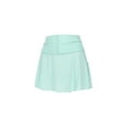 thumbnail image 6 of Dewadbow Women High Waist Mini Skirts Summer See Through Short Pleated Skirt, 6 of 6