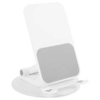 FRCOLOR Desk Foldable Phone Holder Ergonomic Phone Stand 14.00X10.00X10.00CM White