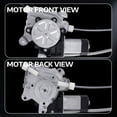 thumbnail image 5 of MOCA AUTOPARTS Front Right Power Window Regulator w/ Motor Fit for 2005-2021 Nissan Frontier & 2005-2015 Nissan Xterra & 2005-2006 Nissan Pathfinder, 5 of 10