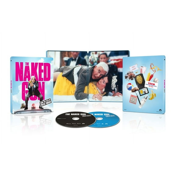 The Naked Gun: From the Files of Police Squad! (4K Ultra HD Digital Steelbook)