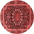 thumbnail image 1 of Ahgly Company Indoor Round Persian Red Traditional Area Rugs, 4' Round, 1 of 4