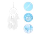 thumbnail image 3 of 1Pc Pendentif Attrape-Rêve Suspendu au Mur Cadeau d'Anniversaire Dreamcatcher, 3 of 8