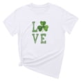 thumbnail image 4 of T-shirt de la Saint-Patrick pour Femme, Mode, Col Rond, Imprimé, Manches Courtes, T-shirt Décontracté Ample, Hauts, T-Shirts de la Saint-Patrick pour Femmes, 4 of 6