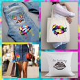 thumbnail image 3 of 3Pcs Butterfly Lip Iron on Patches Decals Clothing Heat Transfer Sticker Colorful Washable for DIY T Shirt, 3 of 5