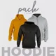 thumbnail image 5 of Paquete De 3 Sudaderas Stretch Hoodie Felpa Con Gorro Sport, 5 of 6