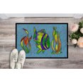 thumbnail image 2 of Carolines Treasures 8570MAT 18 x 27 In. Tropical Fish on Blue Indoor or Outdoor Mat, 2 of 4