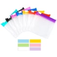 thumbnail image 3 of A8 Waterproof Pill Pouch Set, 28pcs Weekly Pill Organizer with 7 Color-Coded Medicine Pouches, Reusable Travel Medicine Organizer, Zippered Pill Storage for Fish Oils, Vitamins（Colorful）, 3 of 9