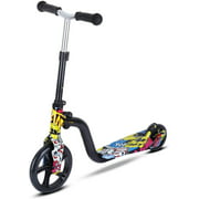 Two-Wheeled Children's Scooter, a Multifunctional Foldable Scooter car with Pedals for Children