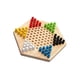 thumbnail image 1 of Checker Game Wooden Chinese Checkers Hexagon Checkers for Playing 1Pcs Log Color, 1 of 5
