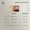 thumbnail image 6 of Proper Boho Abstract Warm Color Canvas Wall Art by Art Remedy, Gallery Wrapped, 54"x36", 6 of 7