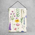 Watercolor Wildflowers Flowers Garden Flags, 12 x 18 Inch