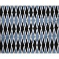 thumbnail image 4 of oneOone Polyester Lycra Grayish Blue Fabric Argyle Check Sewing Material Print Fabric By The Yard 56 Inch Wide, 4 of 4