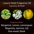 thumbnail image 4 of CEROD - Hotel Scents Oil Set (3) Diffuser Oil for Cold Air Waterless Diffusers - Luxury Hotel Inspired Aromatherapy Oil Fragrances Collection for Home & Office - My Way, 24K Magic, Black Velvet, 4 of 5