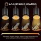 thumbnail image 3 of Reptile heat lamp 4-pack for turtle tanks with UVA UVB light, 3 of 4