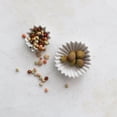 thumbnail image 3 of Creative Co-Op Fluted Stoneware Bowl, White, 3 of 5