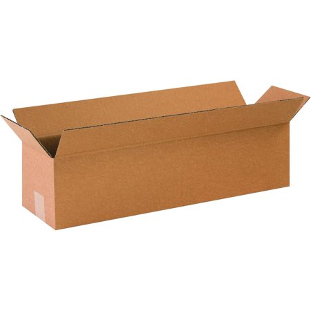 24x6x6 Long Corrugated Boxes, Long, 24L x 6W x 6H, Pack of 25 | Shipping, Packaging, Moving, Storage Box for Home or Business, Strong Wholesale Bulk Boxes