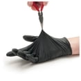 thumbnail image 4 of Genuine Joe, GJO15376, Pwdr Free 6 mil Industl Nitrile Gloves, 100 / Box, Black, 4 of 4