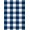 Blue White, Pattern 20, variant on ODIKA 8'x10' Washable Area Rug Non-Shedding, Easy Care, Plaid Checkered Front Grid Bordered Farmhouse Tartan Layout Layering for King Size Bedroom Under Bed, Master Suite