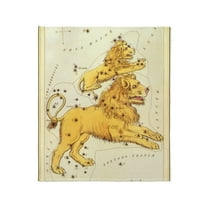 CafePress - Vintage Celestial Zodiac, Leo Throw Blanket - Soft Fleece Throw Blanket, 50"x60" for All Ages
