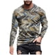 thumbnail image 1 of Men's T Shirt Graphic Abstract Neck Clothing Apparel Outdoor Long Sleeve Print Fashion Designer Vintage 2XL, 1 of 5
