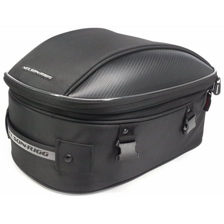 Nelson-Rigg Commuter Touring Motorcycle Tail Bag Black (CL-1060-ST2)
